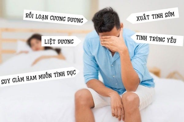 Sinh lý nam bị rối loạn