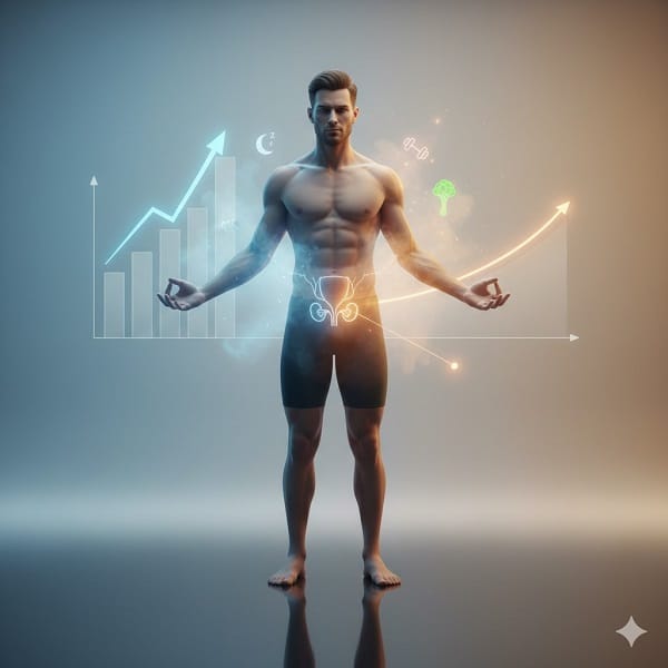 Nhịn xuất tinh quá lâu: Sự thật về testosterone nam giới