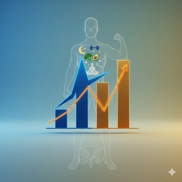 Nhịn xuất tinh quá lâu: Sự thật về testosterone nam giới