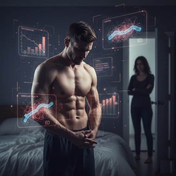 Vì sao đàn ông khỏe mạnh vẫn có thể thất bại trong phòng ngủ?