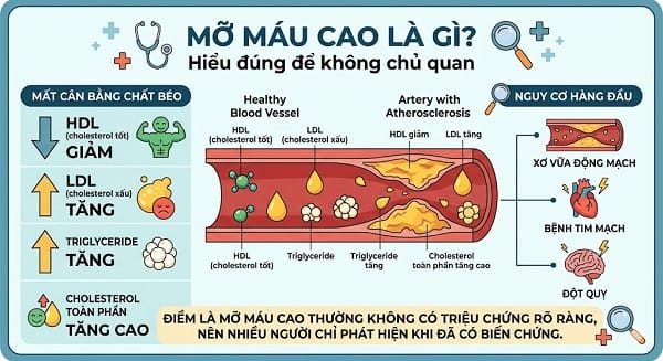 mỡ máu cao có ảnh hưởng khả năng cương
