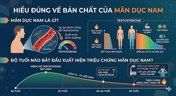 Dấu hiệu mãn dục nam
