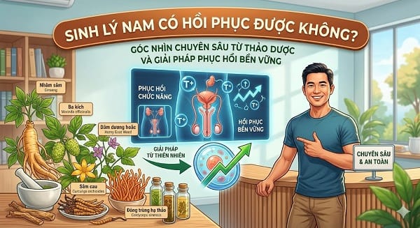Sinh lý nam có hồi phục được không