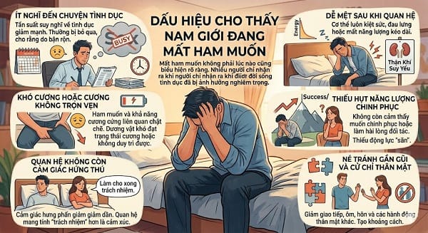 Tại Sao Đàn Ông Mất Ham Muốn