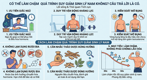 Bao Nhiêu Tuổi Sinh Lý Nam Bắt Đầu Suy Giảm
