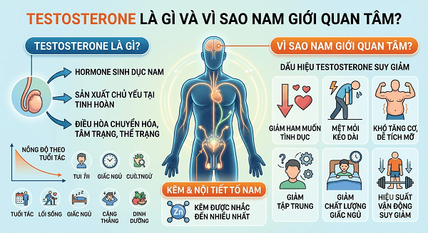 Kẽm có giúp tăng testosterone không